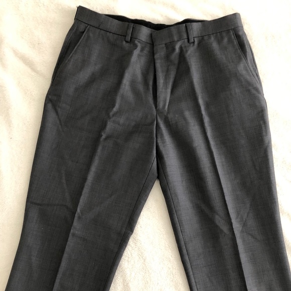 Pants | Mens Dark Grey Dress Pants Great Condition | Poshmark